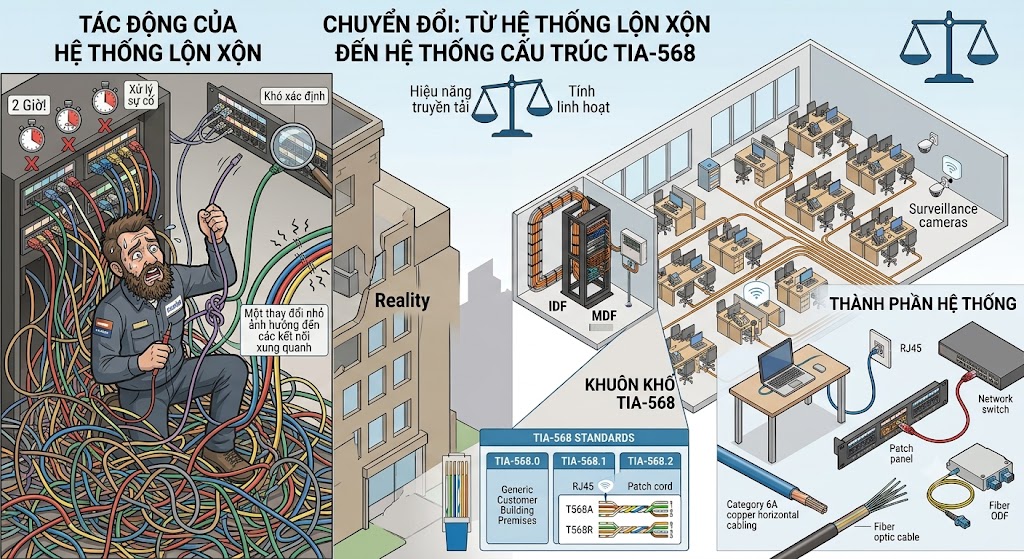 Hệ thống cần được tổ chức khoa học để vận hành tốt